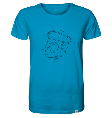 Skáfos Seemann mit Pfeife T-Shirt