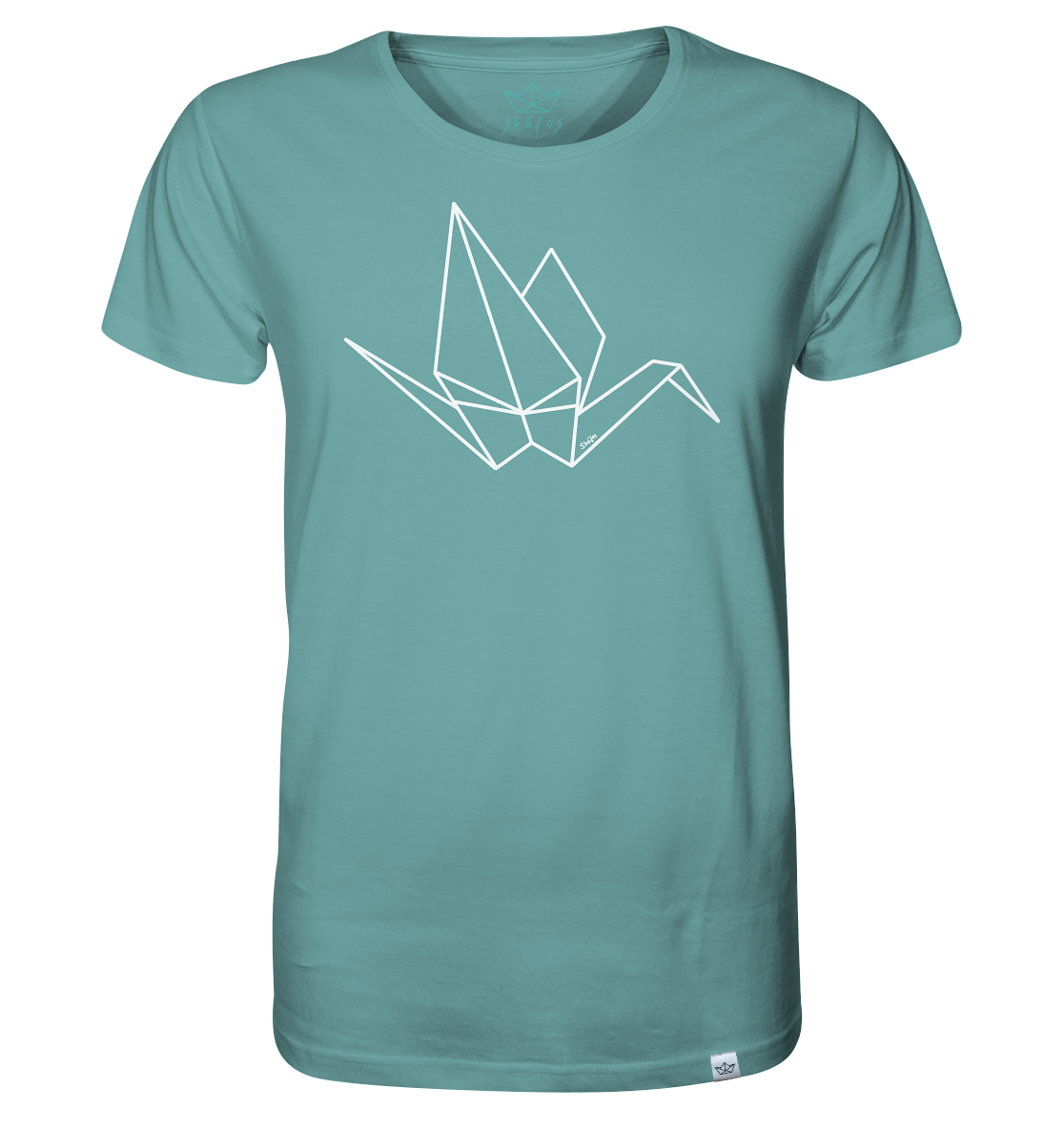 Skáfos Origami Kranich #1 T-Shirt